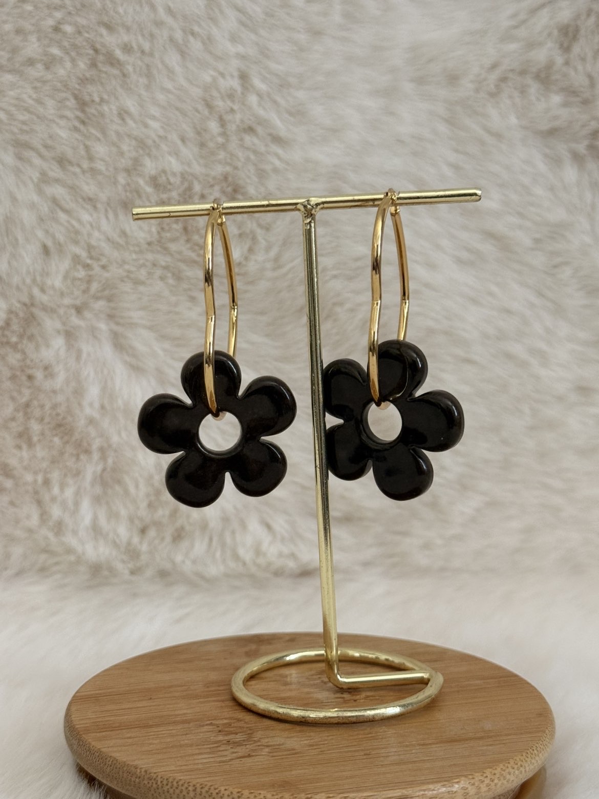 Boucles d’oreilles fleurs 