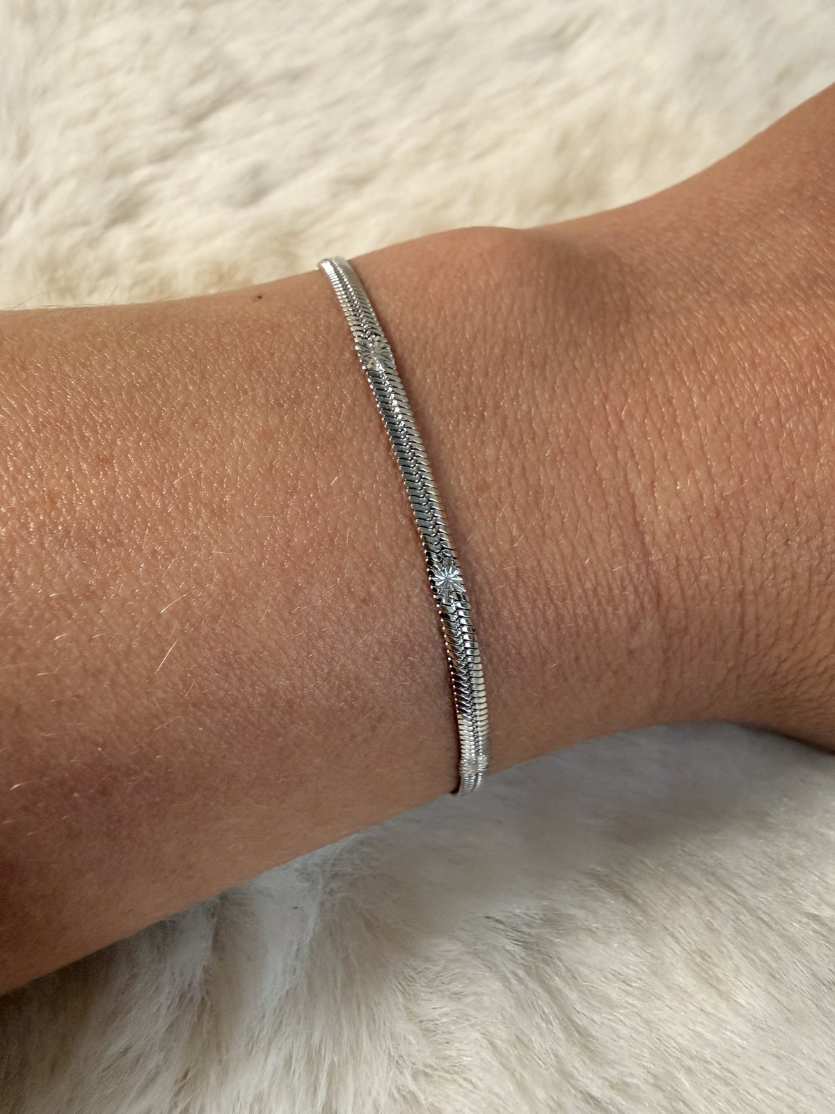 Bracelet argenté 