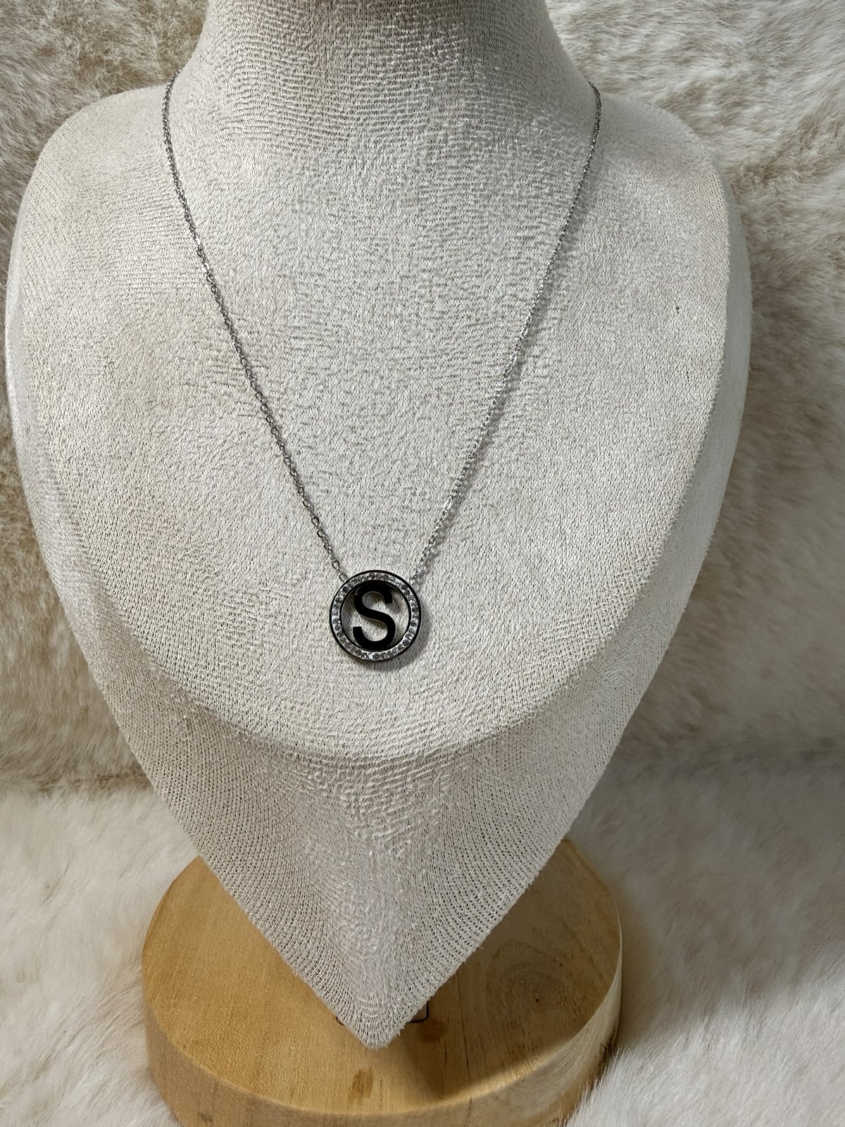 Collier initiale S 