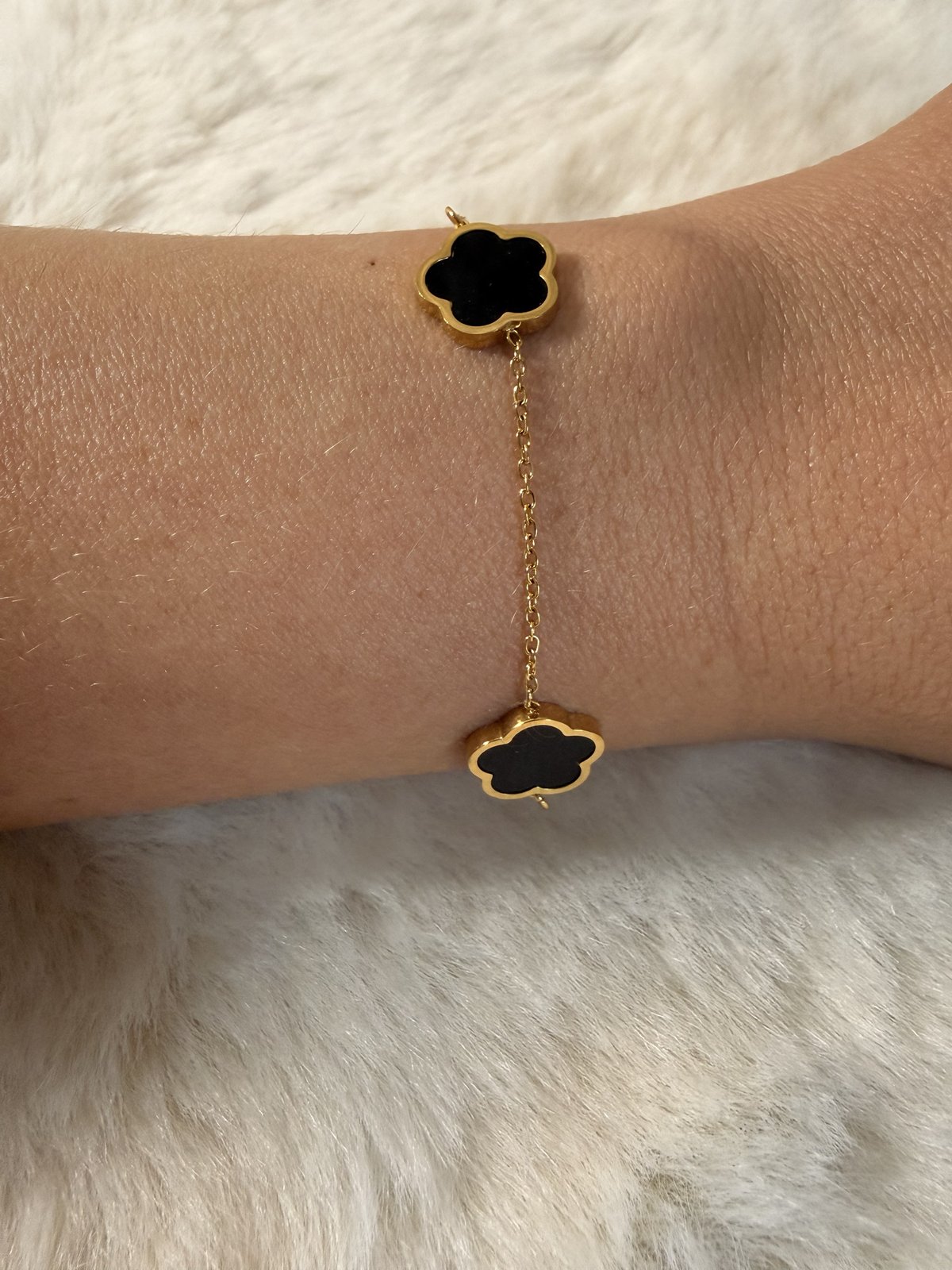 Bracelet trèfles 